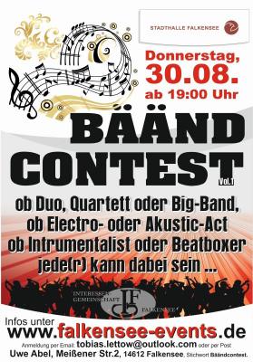 Stadtfest: Bands für Bandcontest gesucht