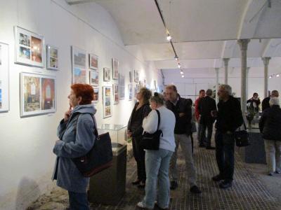 Vorschaubild zur Meldung: Ausstellungseröffnung lockte zahlreiche Gäste ins Kloster Buch
