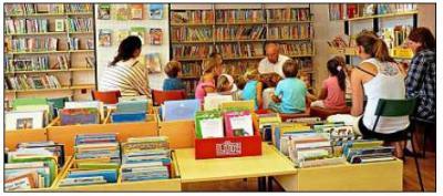 Vorschaubild zur Meldung: Anreize zum Lesen in der Rudertinger Bücherei
