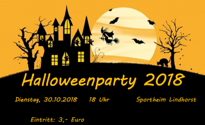 Meldung: Halloweenparty 2018