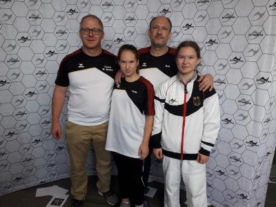 Foto zur Meldung: Zeitzer Kampfsportlerin bei Europameisterschaft in Bologna