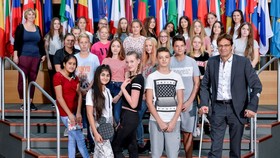 Sekundarschüler besuchen EU Parlament in Straßburg