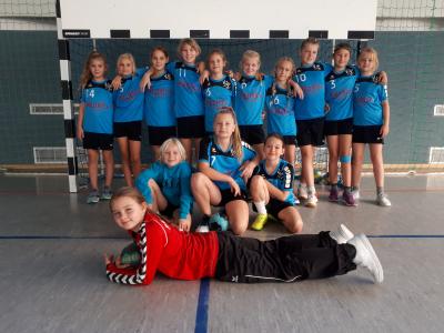 Foto zur Meldung: Handball- Nachwuchs: Erfolgreiches Wochenende für E- Jugend des HSV 04