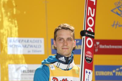 Stephan Leyhe Zweiter beim Weltcup in Wisla/Polen - Foto: Joachim Hahne