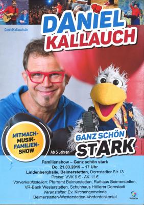 Rückblick: Konzert Daniel Kallauch am 21.03.2019