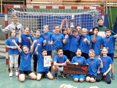 Foto zur Meldung: Handball-Stadtmeisterschaften der 4. Klassen am SZ Nord