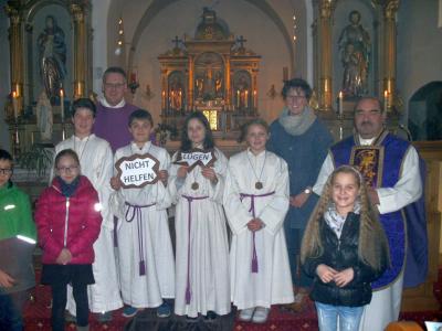 Foto zu Meldung: 2. Advent in der Pfarrkirche St. Georg - Familiengottesdienst