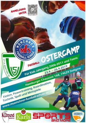 Fußball-Ostercamp 2019 und Trainerfortbildung mit der Münchner Fußballschule