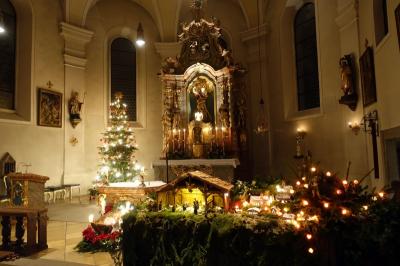 Foto zur Meldung: Christmette in der Pfarrkirche St. Georg