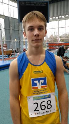 Bayerische Hallen Qualifikation für David Rudlof über 60m