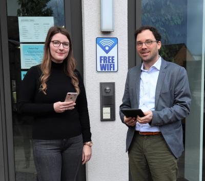 Gemeinde Flieden nimmt kostenfreien WLAN-Hotspot in Betrieb