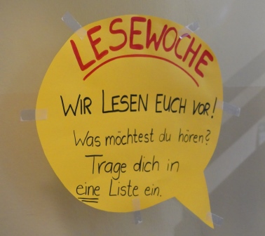 Foto zur Meldung: Lesewoche