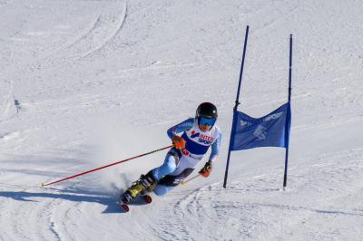 Christoph Frank bei seinem Goldlauf bei der Junioren-Weltmeisterschaft in Slowenien - Foto: DSV