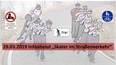 Foto zur Meldung: EM-Skateteam lädt zum Infoabend Skater im Straßenverkehr Foto zur Meldung: EM-Skateteam lädt zum Infoabend Skater im Straßenverkehr