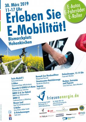 1. Elektromobilitätstag der friesenenergie am 30.03.2019 in Hohenkirchen (Bild vergrößern)