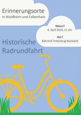 Historische Radrundfahrt zu Erinnerungsorten in Waldheim und Falkenhain