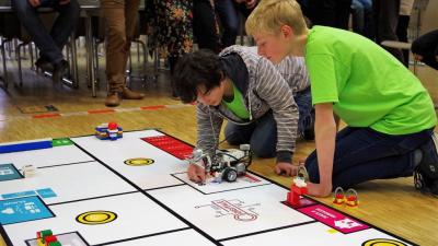 Sekundarschule: Dritter Platz beim Lego-Roboterwettbewerb
