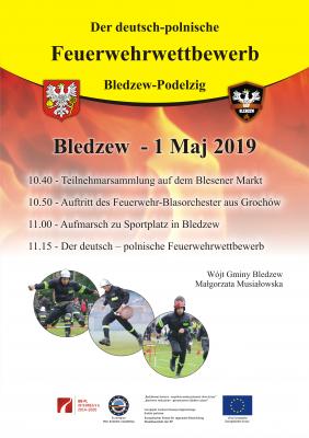 Bledzew - Podelzig --- Der deutsch-polnische Feuerwehrwettbewerb