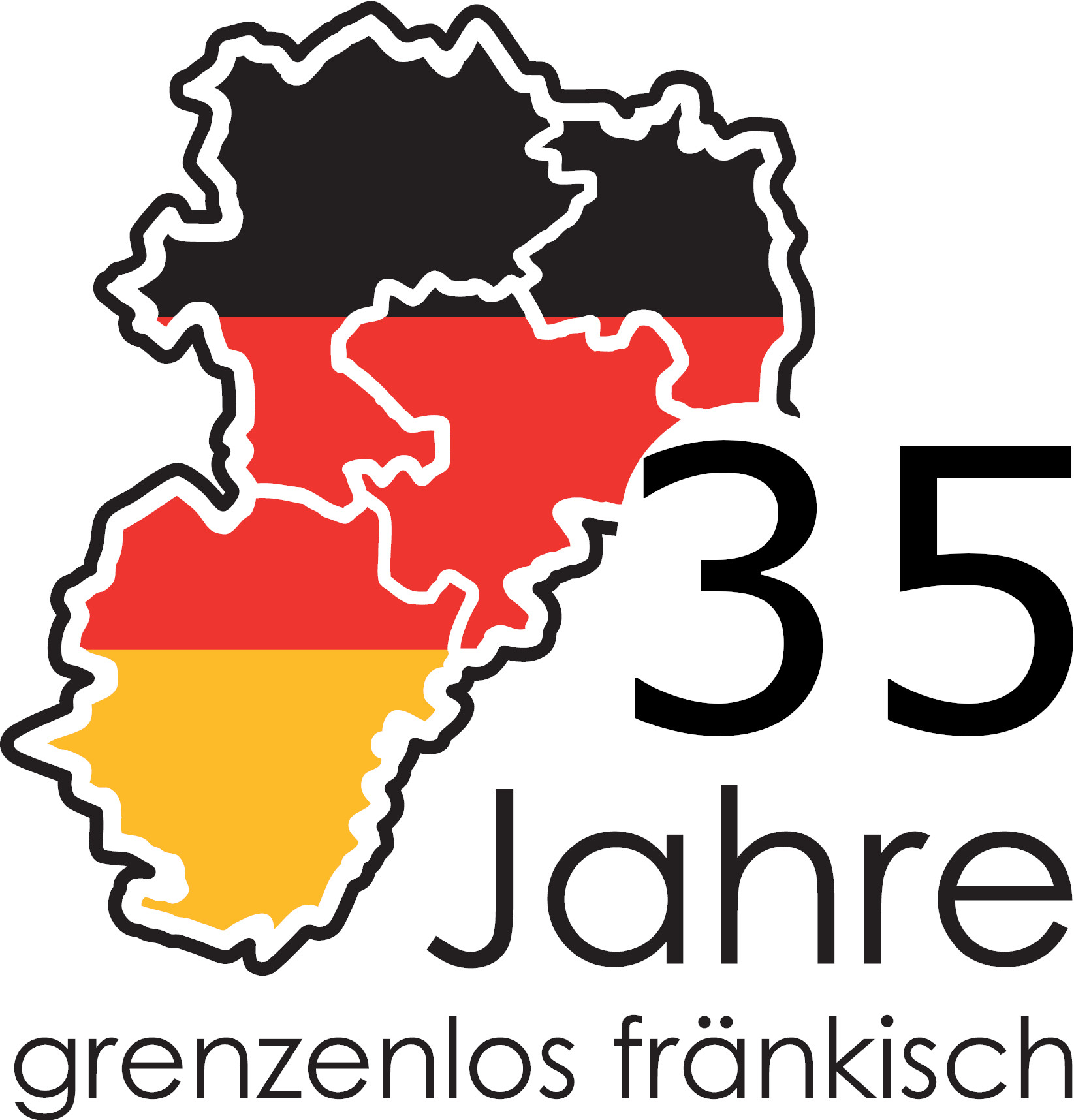 Logo_35 Jahre grenzenlos fränkisch_Regionale Wiedervereinigungsfeier 2025