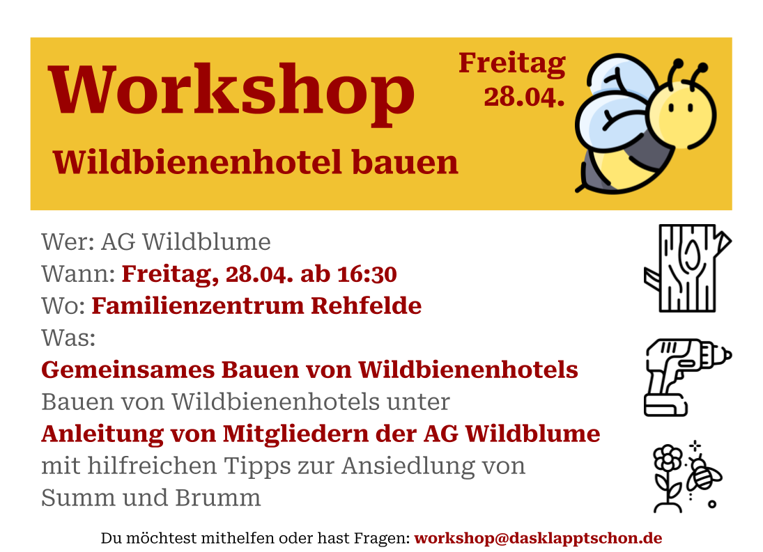 Bienenhotel Workshop