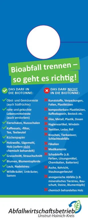 Abfallwirtschaftsbetrieb Biomüll Info
