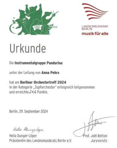 Urkunde