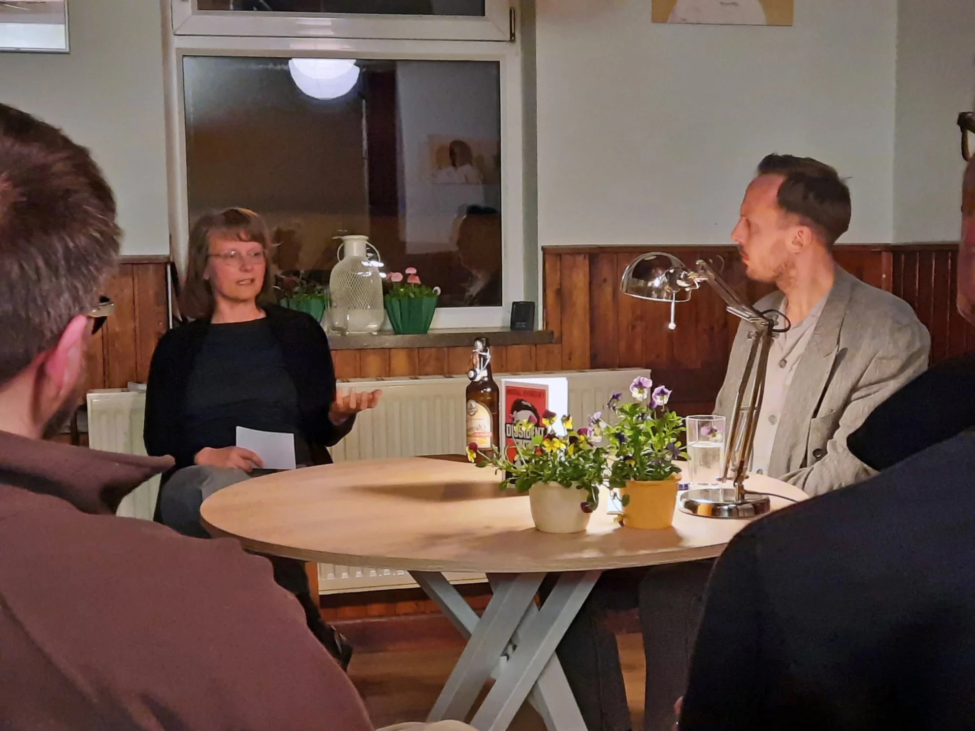 Lesung mit Michal Hvorecký. Foto: Karen Ascher