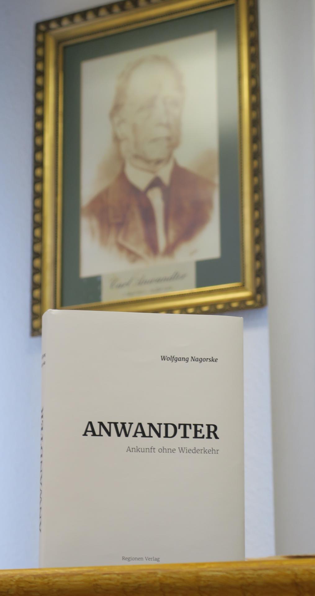 Das Buch "Anwandter" erschien im Cottbuser Regionen-Verlag. Foto: Stadt Calau / Jan Hornhauer
