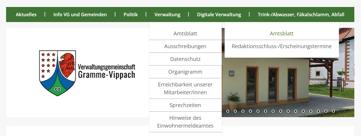 Amtsblatt finden