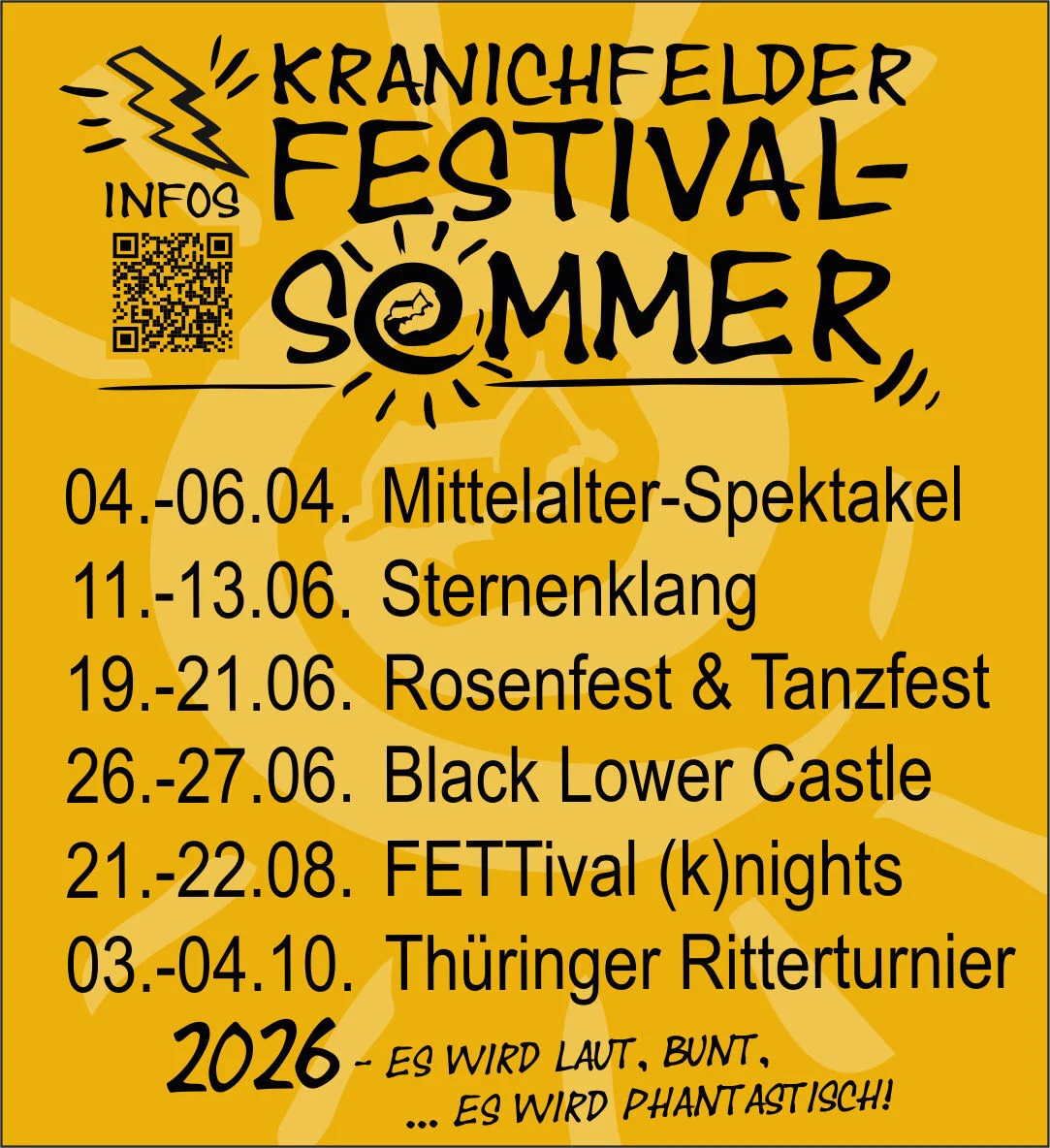 Kranichfelder Festival-Sommer 2026