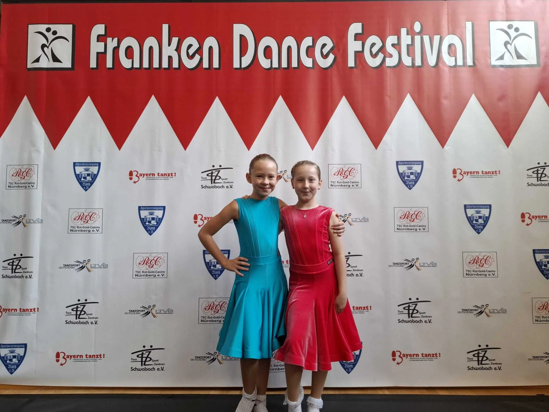 Lena Fürst und Angelina Fries bei Franken-Dance-Festival 2025