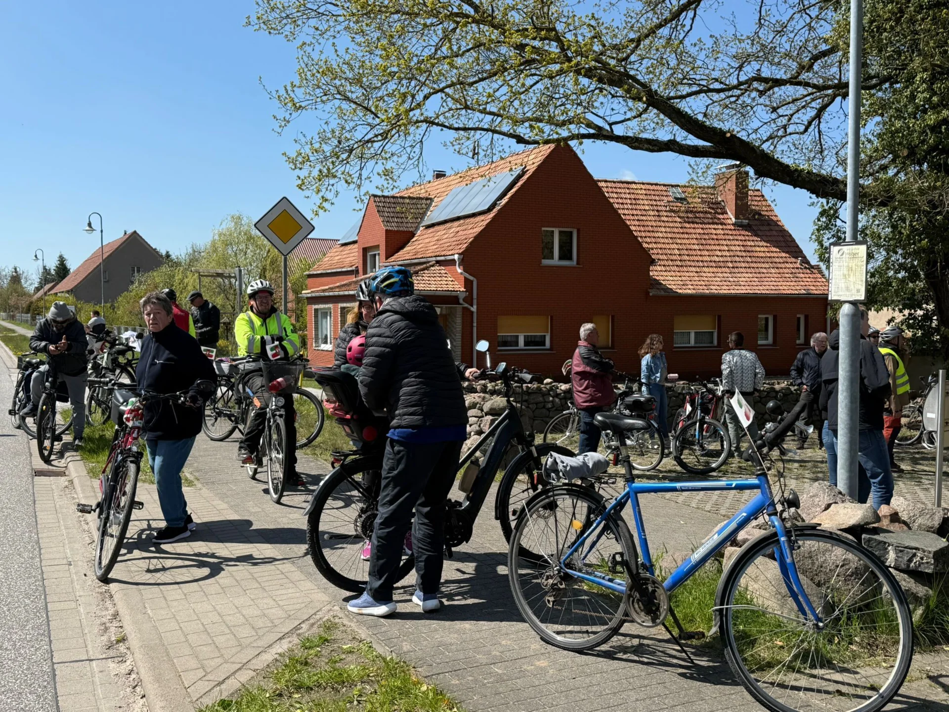 Pausenstopp Anradeln