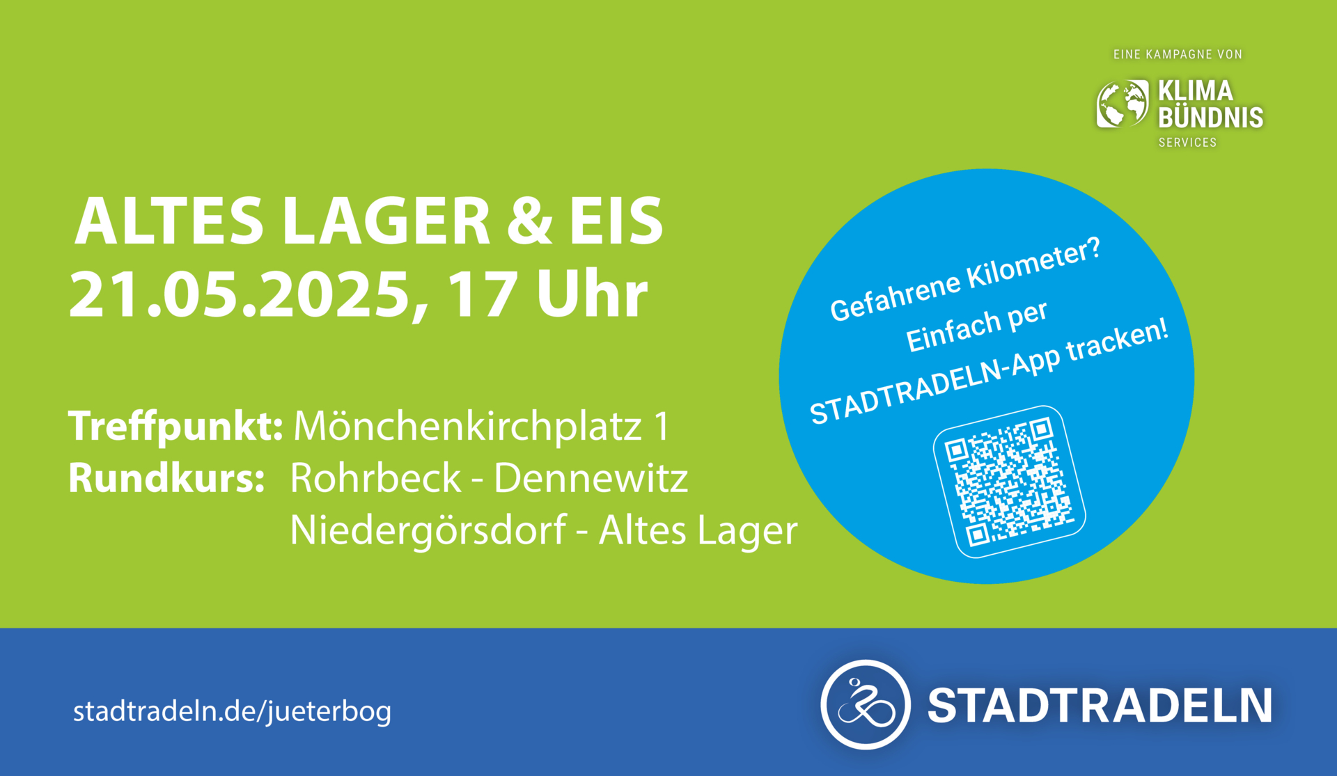 Fahrradtour - Altes Lager