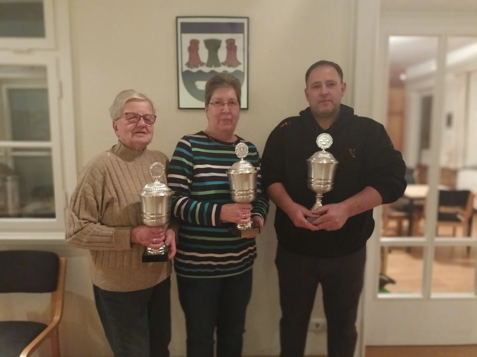 Dorfmeister 2025 Anke Ehlers, Angelika Lüders und Nils Spang