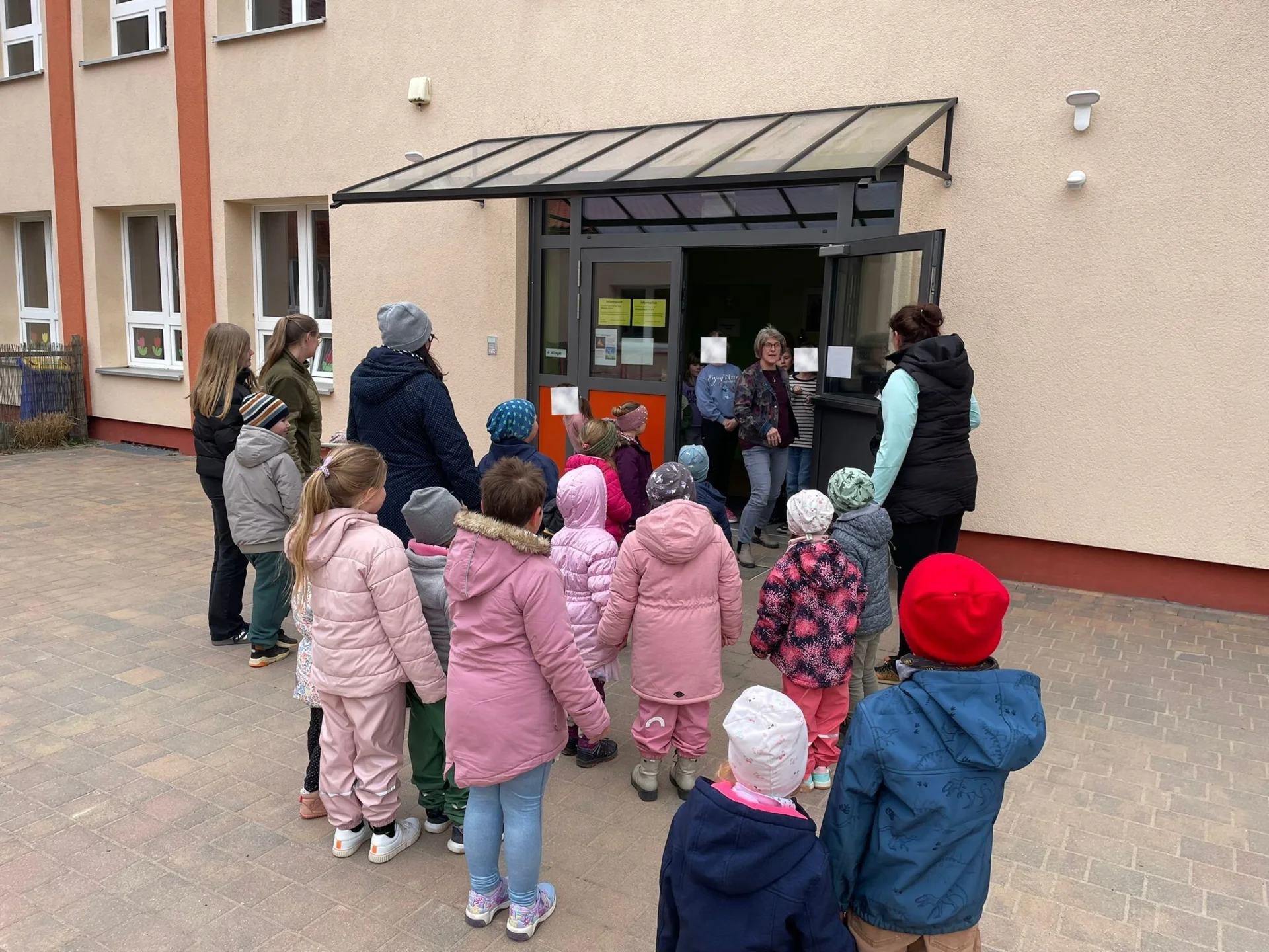 Besuch in der Kleinen Grundschule Fürstenwerder