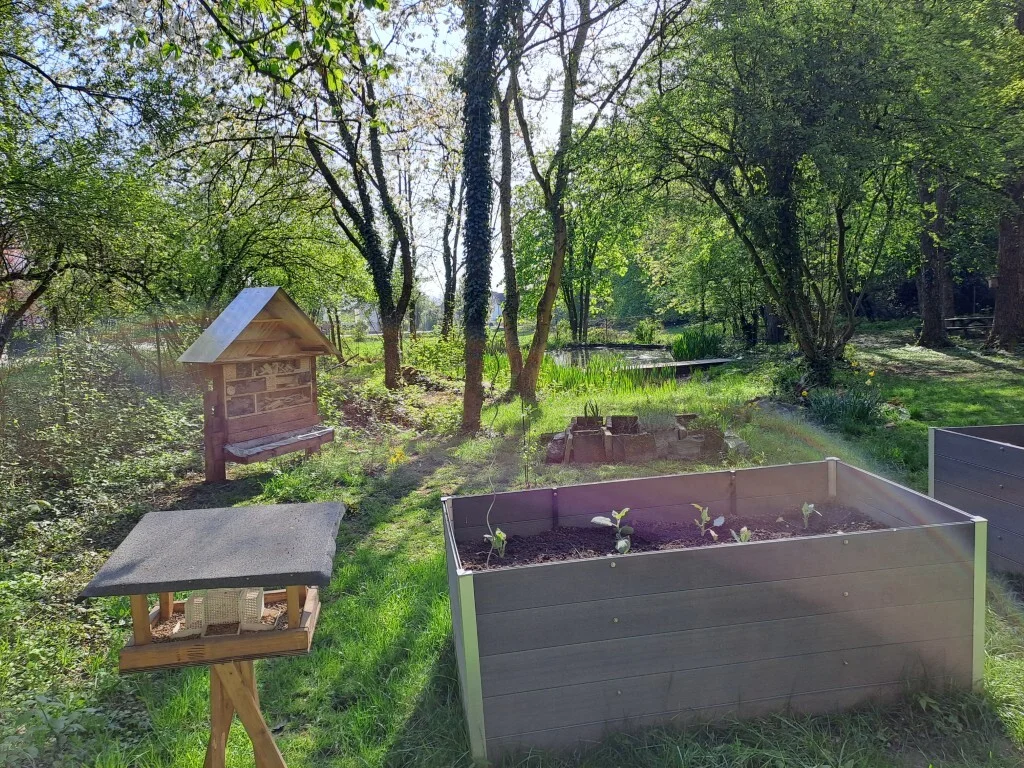 EDS, Insektenhotel, Hochbeet