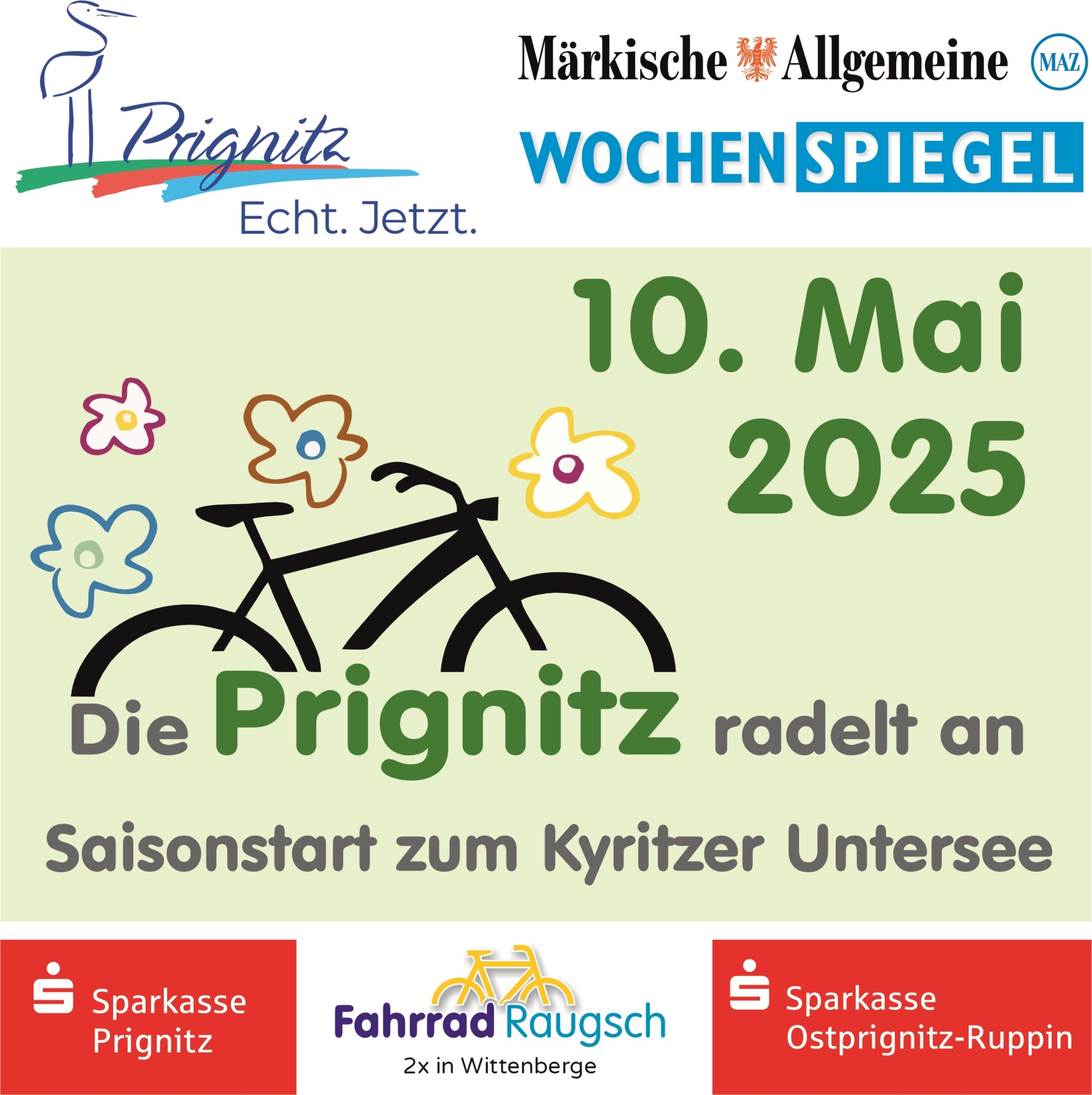 Logo-Die Prignitz radelt an 2025