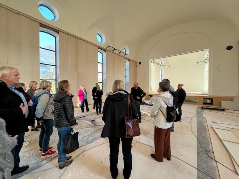 Baustellenbesichtigung: Aus einer Klosterkirche wird ein Bürgersaal