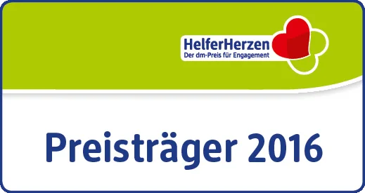 Logo HELFERHERZEN von dm