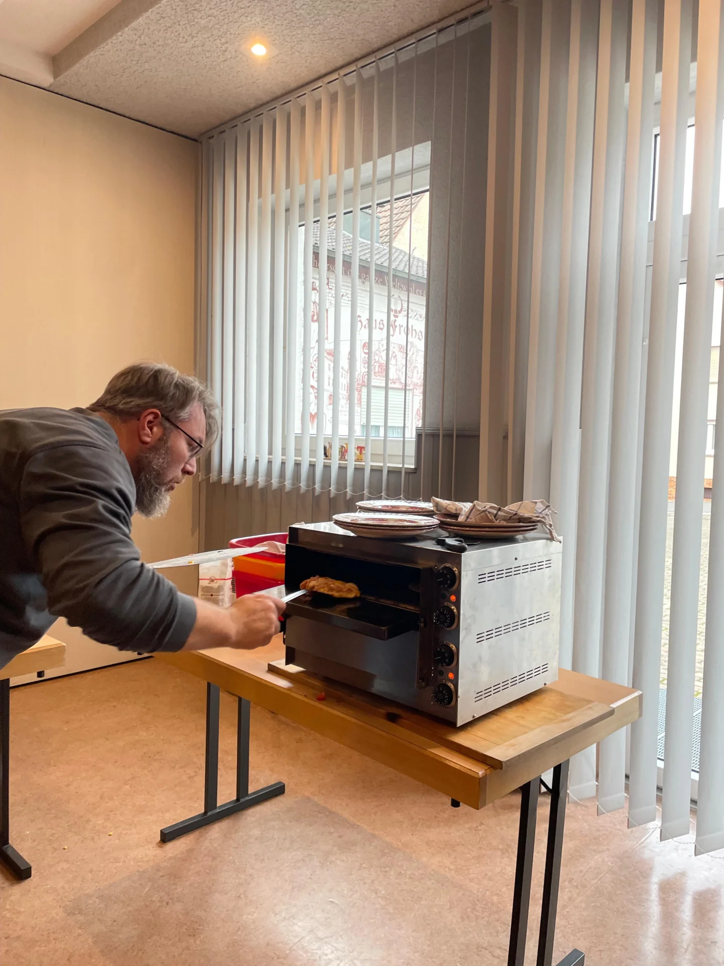 … und ab in den Ofen