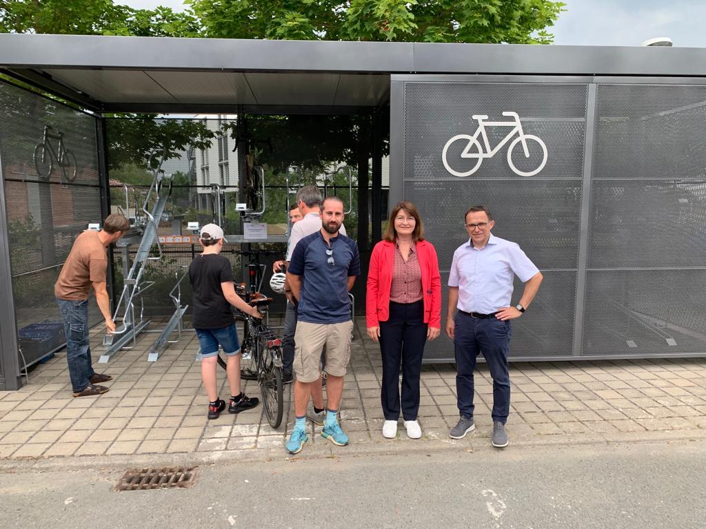 Eröffnung Fahrradstation