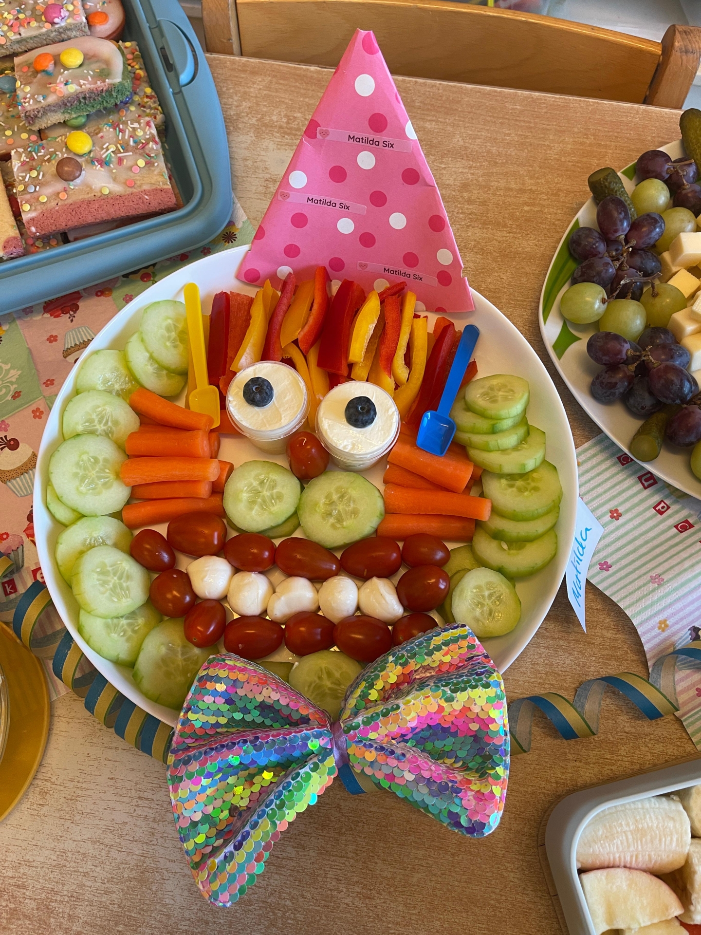 Frühstücksbuffet Clown