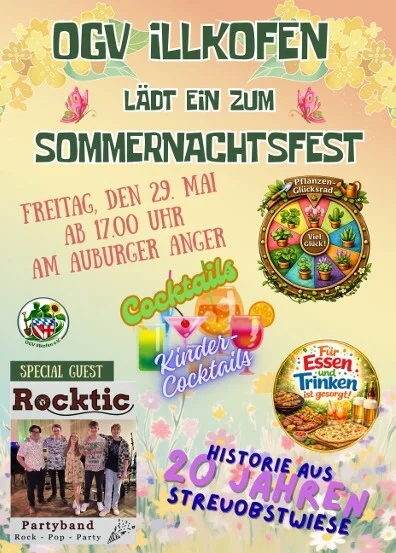 Sommernachtsfest OGV Illkofen