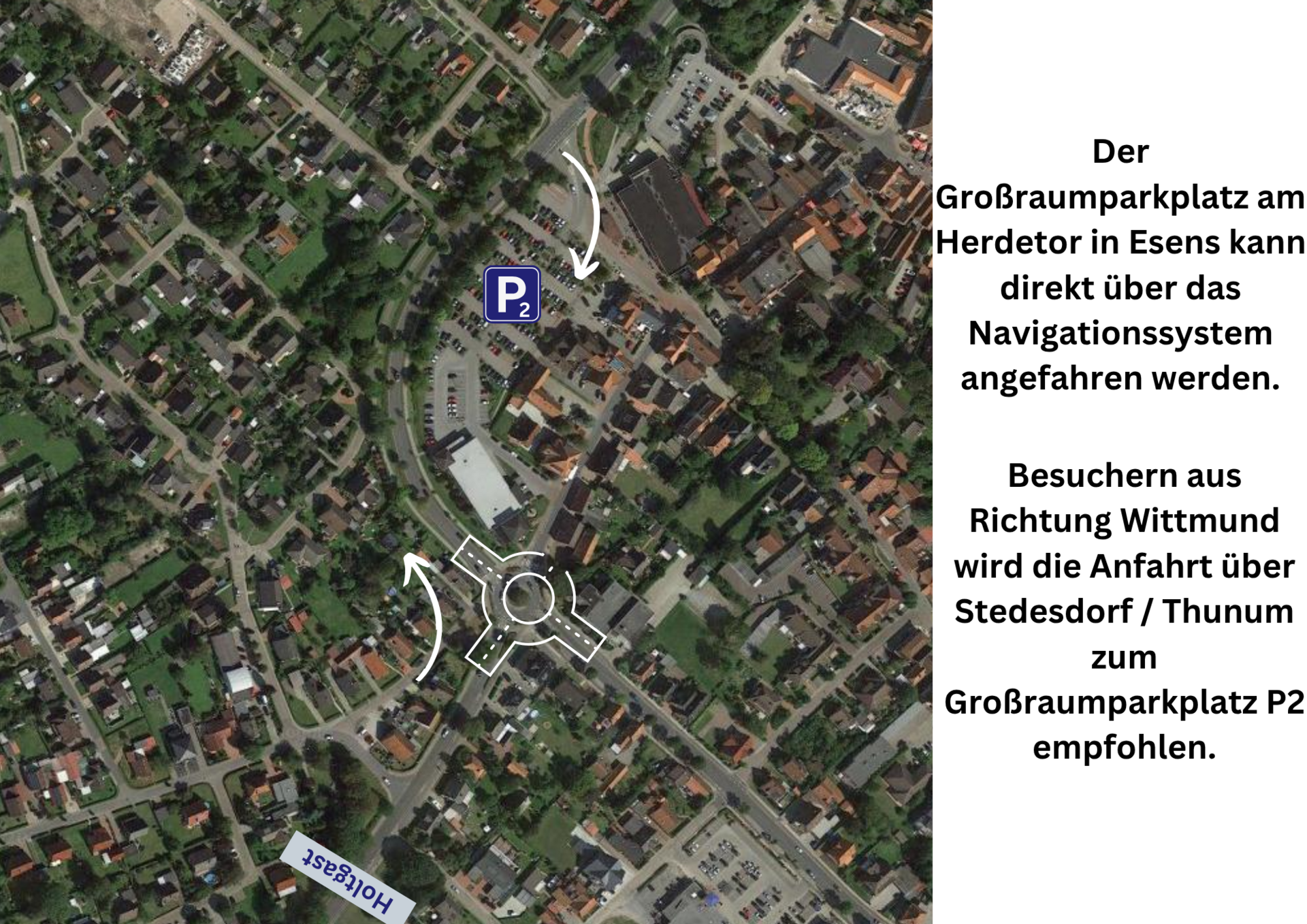 Anfahrt P2