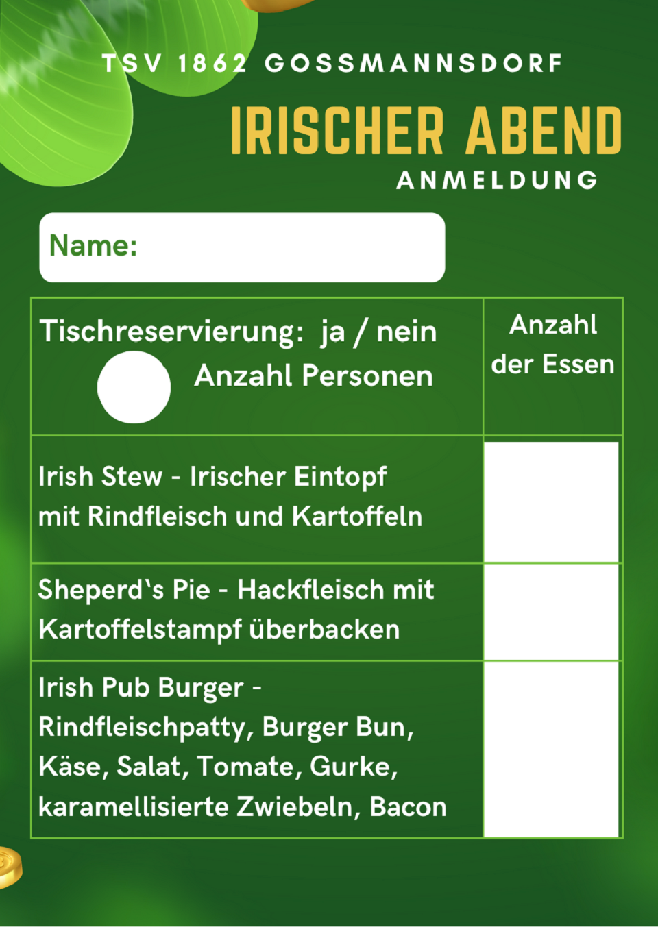 Anmeldung