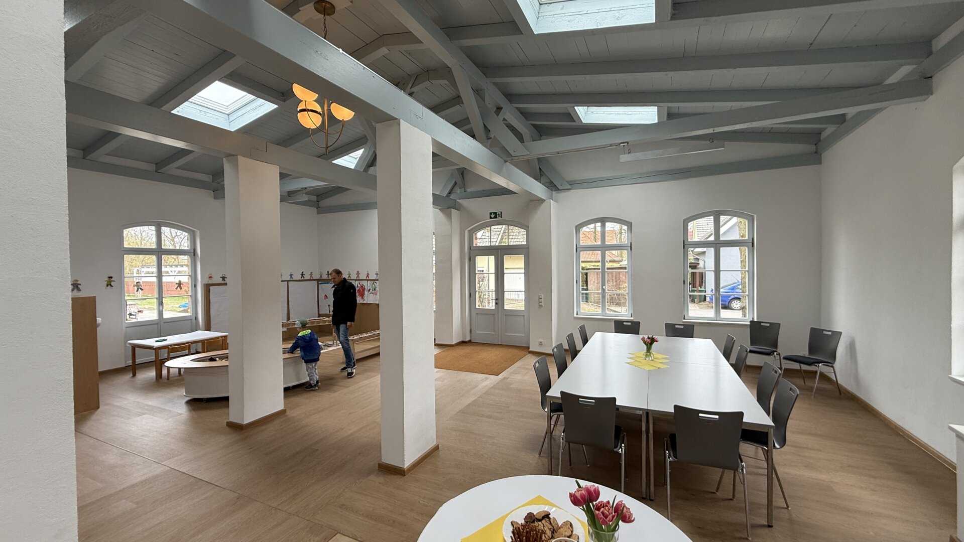 Einweihung der sanierten "Baracke 34" in der Wilhelmstraße