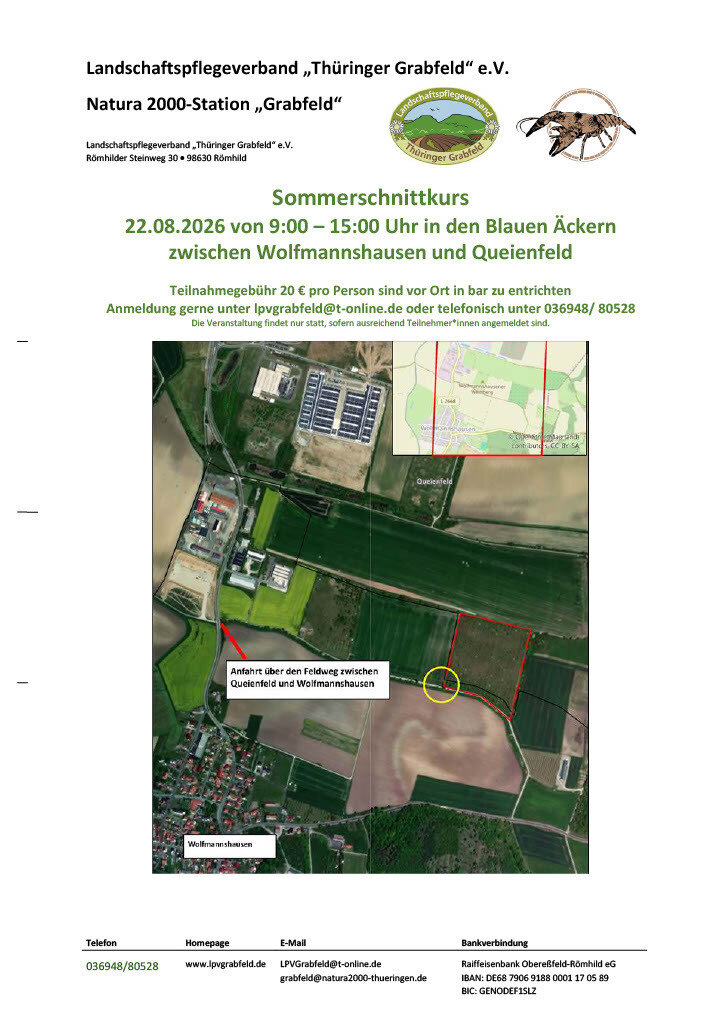 Sommerschnittkurs Karte