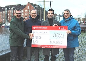 3000€ Förderung Spendencheck - Gruppenfoto