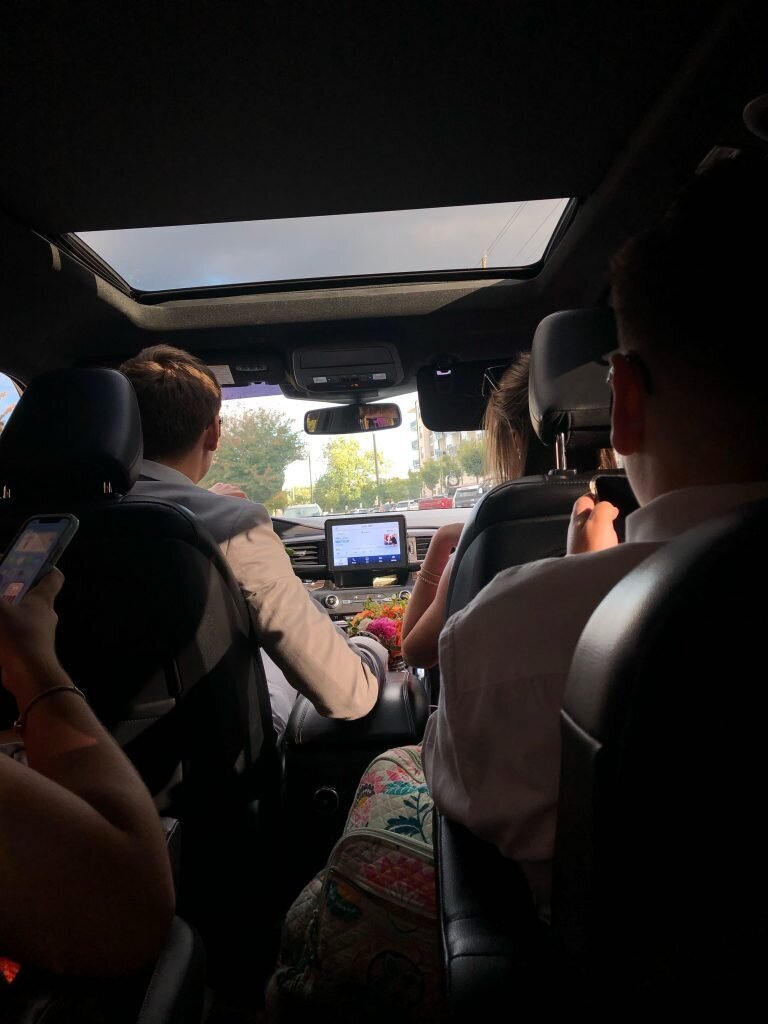 Bild aus dem Auto