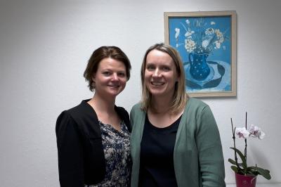 Die Regionalmanagerinnen Corinne Wilsky und Susanne Dorow